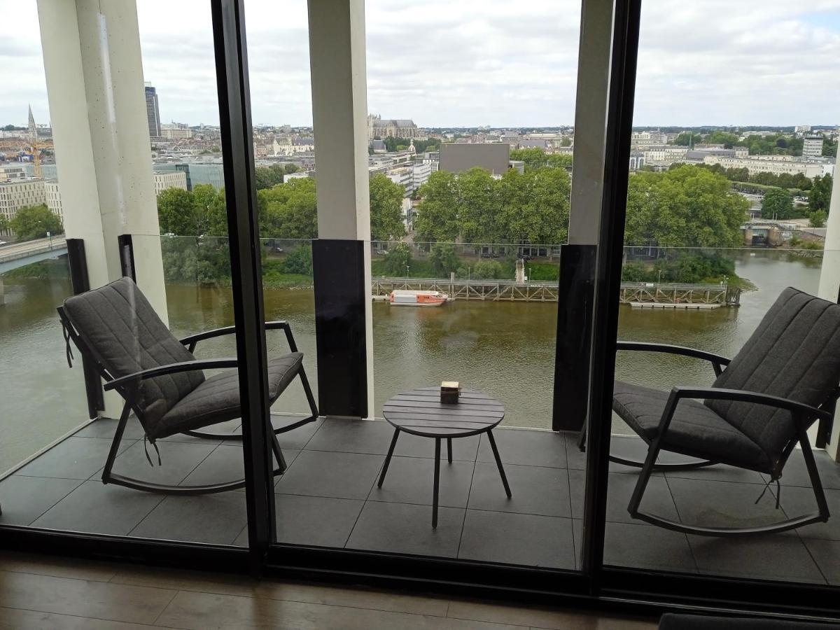 Appartement Standing Vue Panoramique Sur Nantes Exterior photo