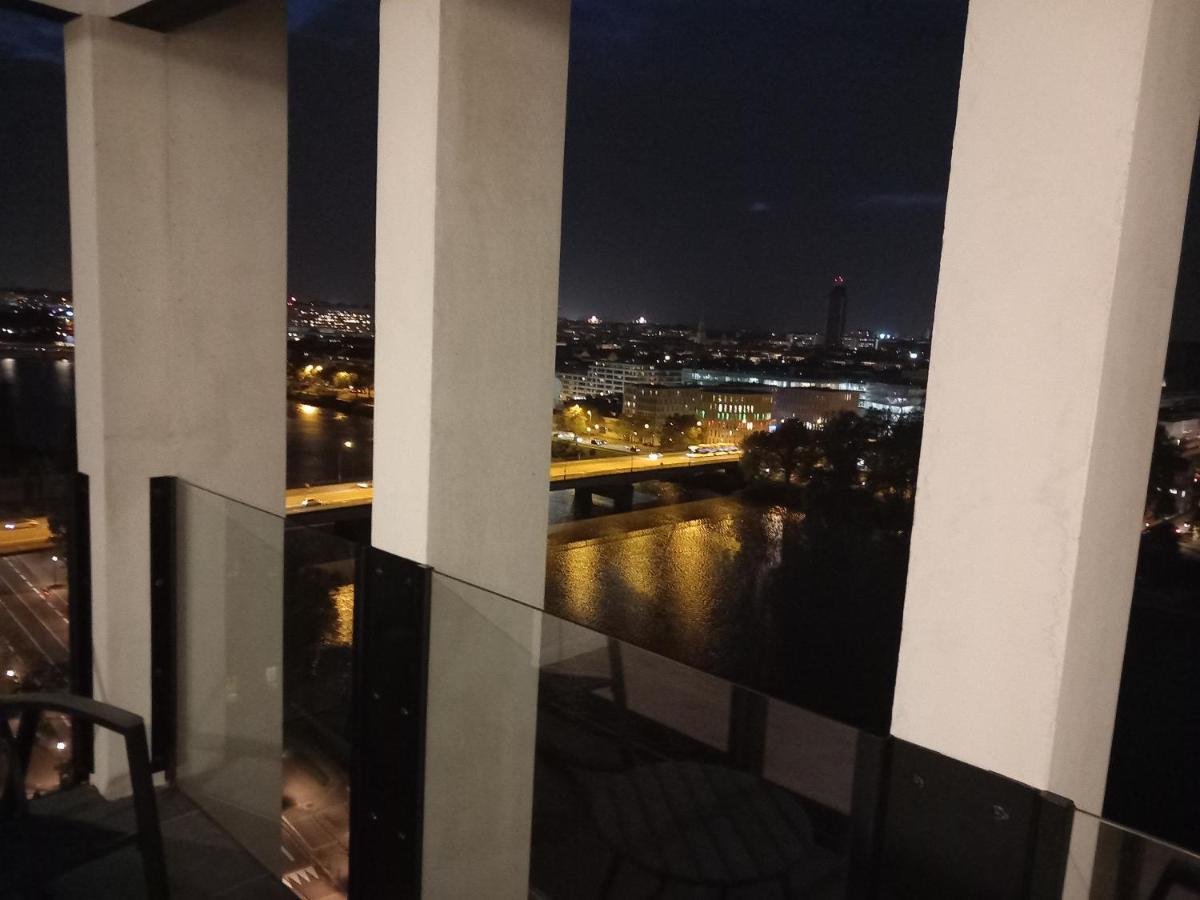 Appartement Standing Vue Panoramique Sur Nantes Exterior photo
